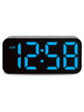 Acctim Clocks Black Ramone LED Colour Change Alarm Clock - British product