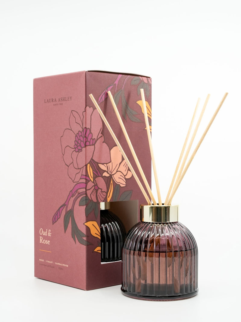 Laura Ashley Oud And Rose Scented Diffuser 150ml