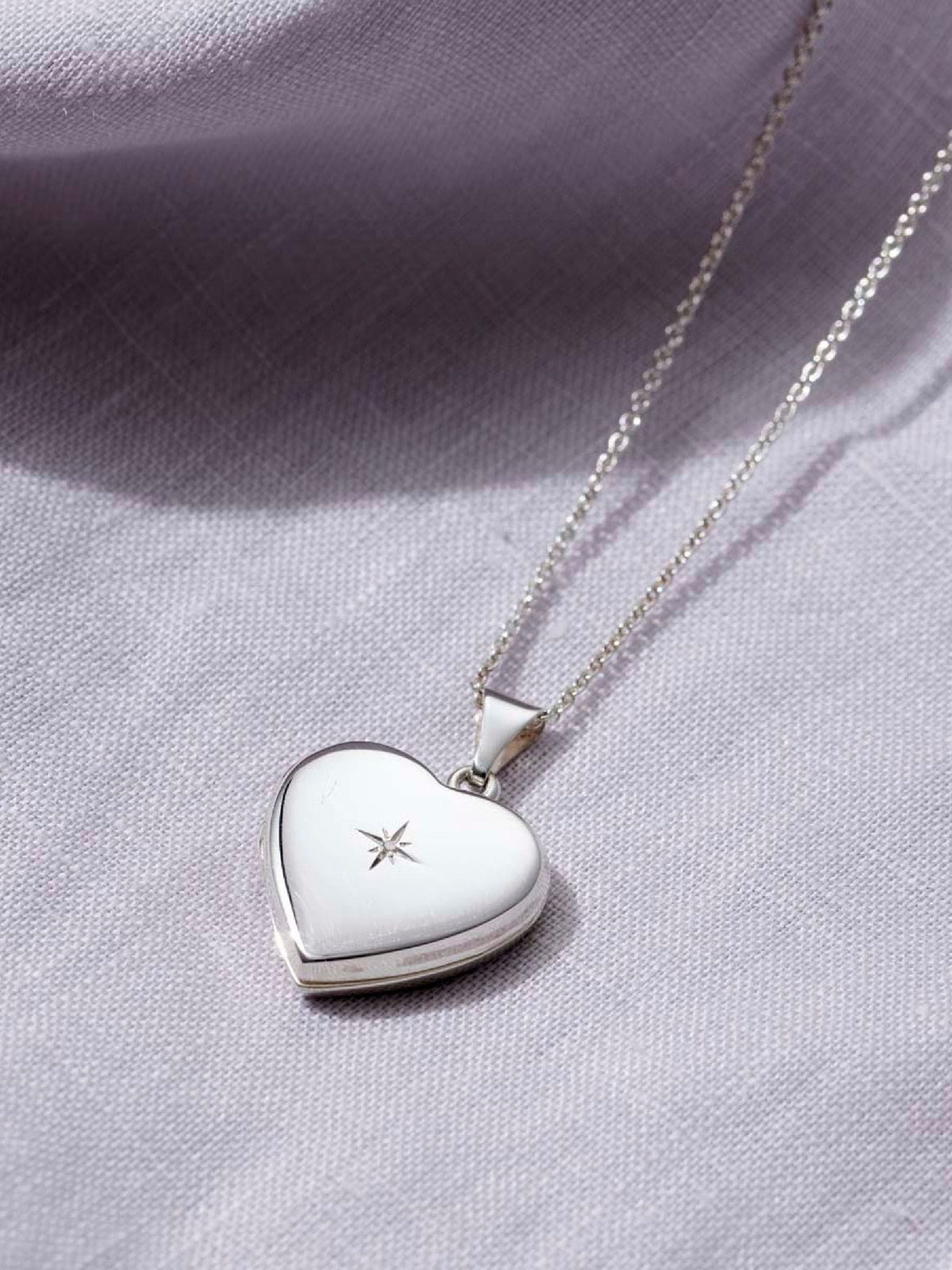 Posh Totty Designs Sterling Silver Locket 18mm, imported from the UK