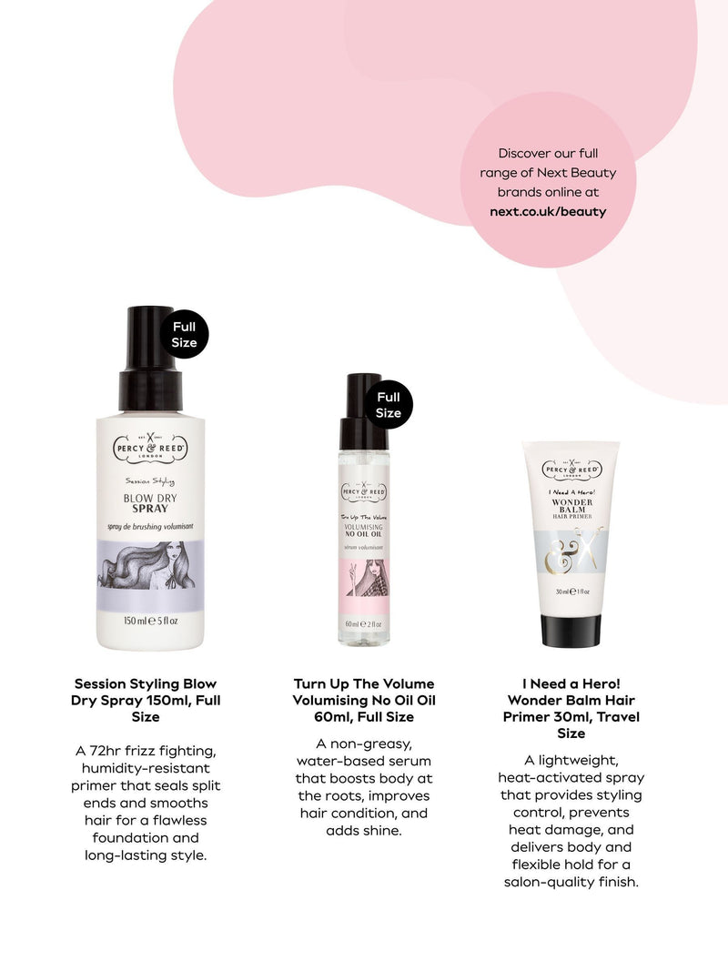 Percy & Reed Your Hair, Only Bigger Beauty Box (Worth £106)