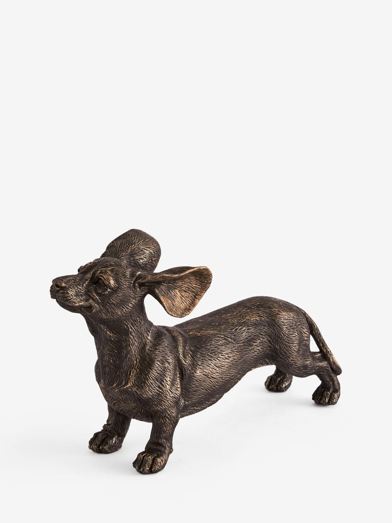 Bronze Hoxley the Dachshund Ornament