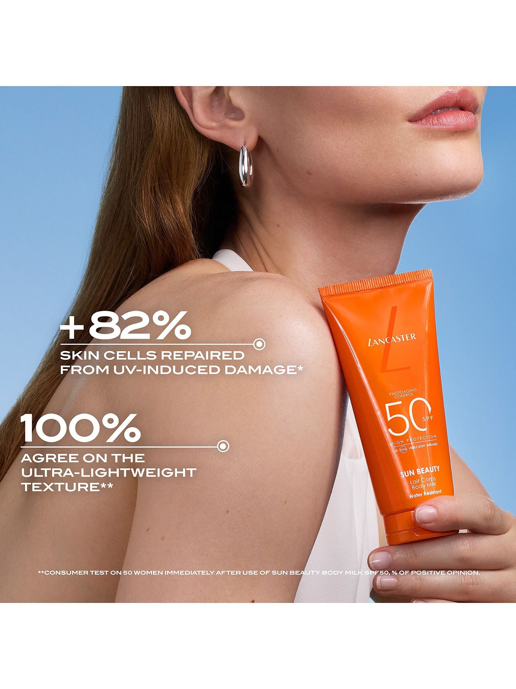 Lancaster sun cream SPF50 100ml, UK version