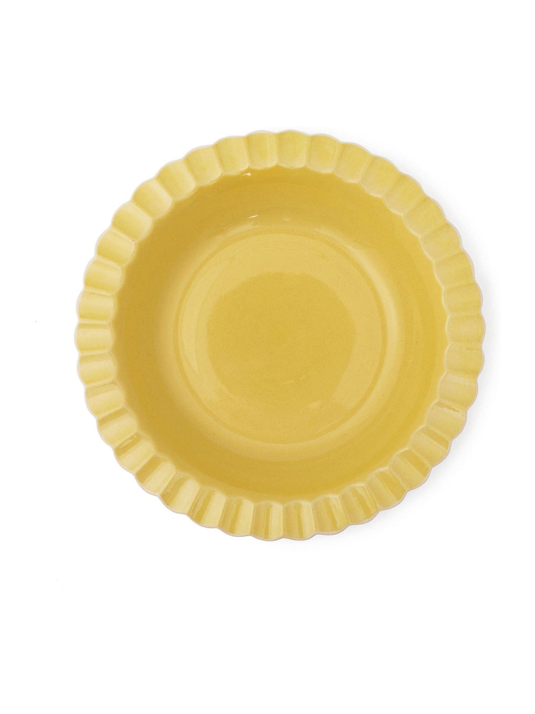 Jamie Oliver Yellow Big Love Super Server stoneware serving dish, UK version