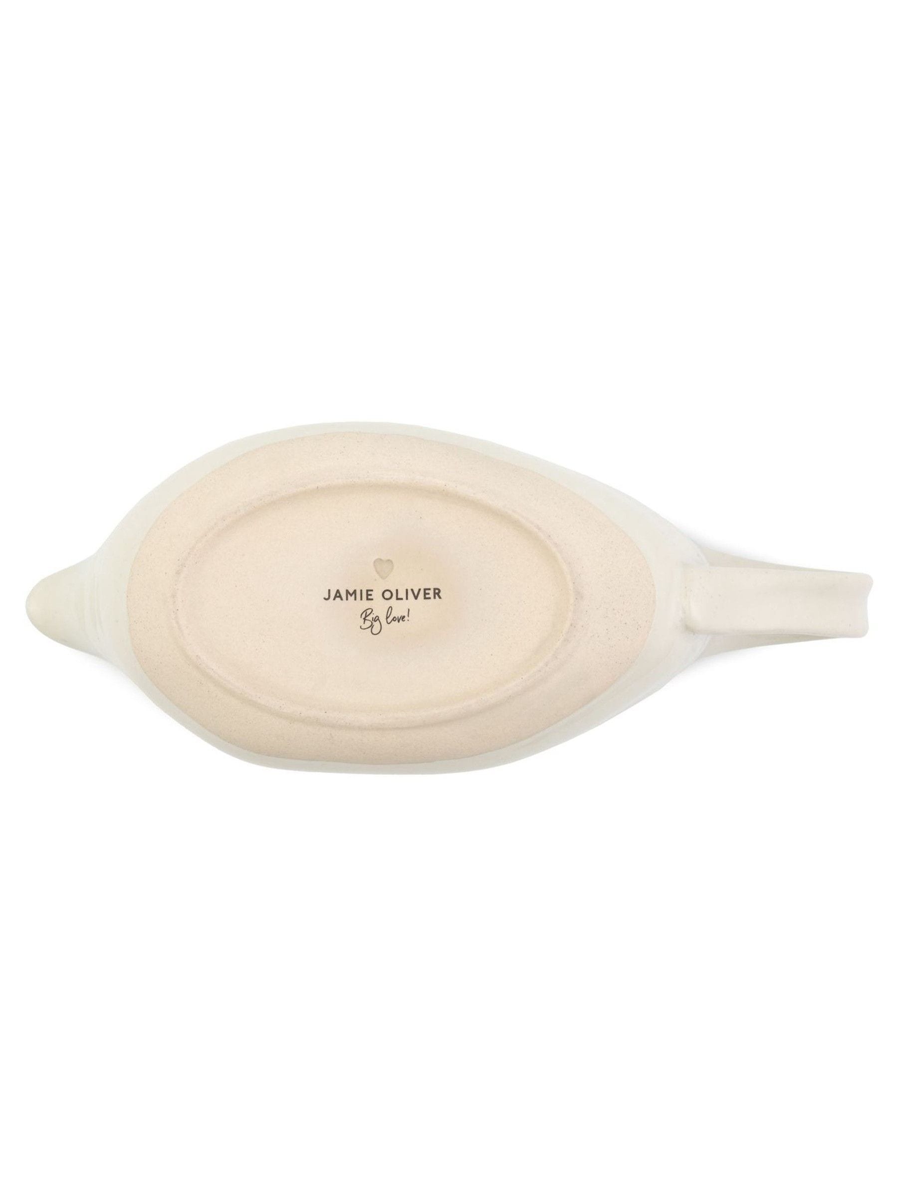 Jamie Oliver White Big Love gravy boat 400ml, UK version