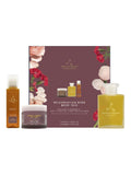 Rejuvenating Rose Body Care Gift Set with Bath Oil, Clay Mask and Shower Oil