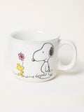 FatFace White Snoopy ceramic mug, 10.5cm tall - British product