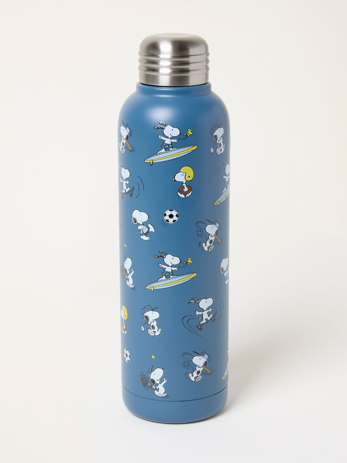 FatFace Navy Sports Snoopy Water Bottle