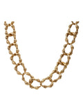 Bibi Bijoux Gold Bamboo Chain Necklace 40cm with 8cm Extender - British product