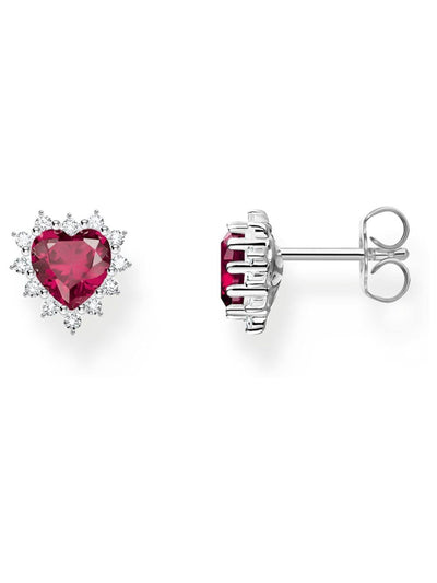 Thomas Sabo Red Romance Heart Ear Studs