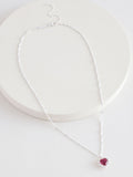 Thomas Sabo Red Romance heart pendant chain with adjustable length (British brand)