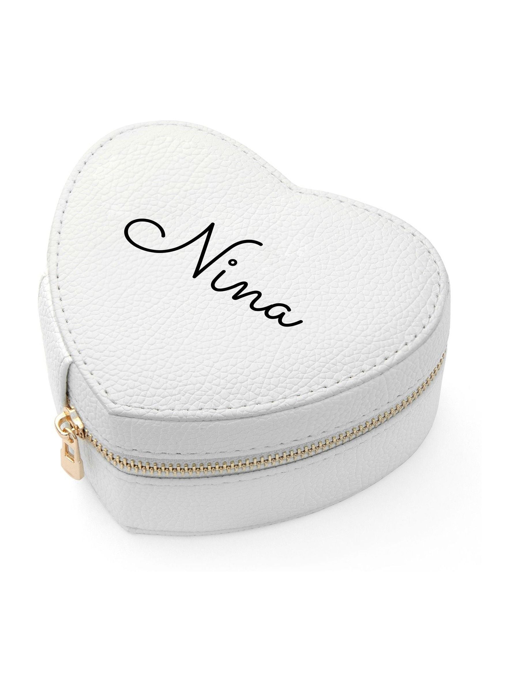 Treat Republic Personalised Heart Jewellery Case