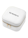 Treat Republic Personalised Bold Message Travel Jewellery Case