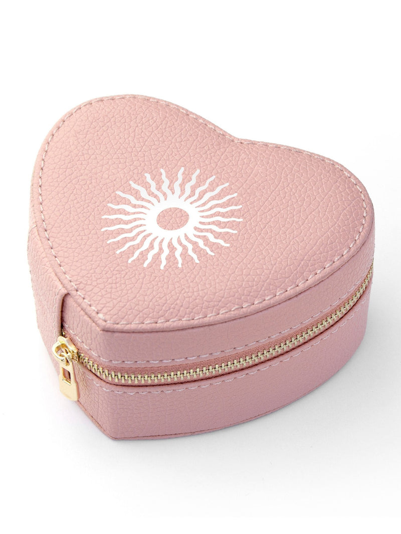 Treat Republic customisable icon heart jewellery case (British brand)
