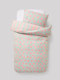 Sage Green Floral Duvet Cover and Pillowcase Set (British brand)