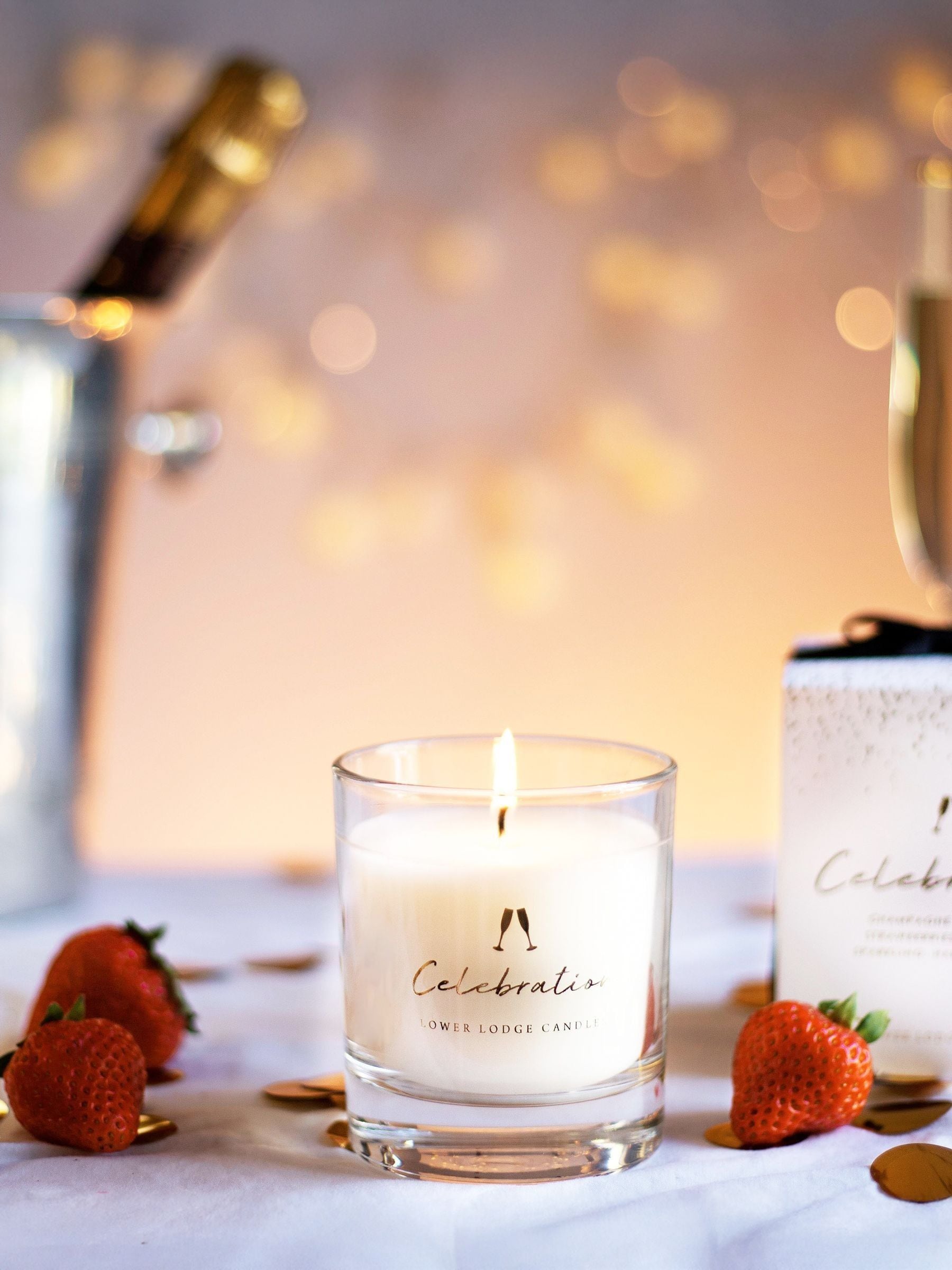 Lower Lodge Candles Celebration scented candle 10cm, UK version