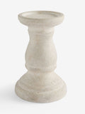 Lydford natural pillar candle holder, imported from the UK