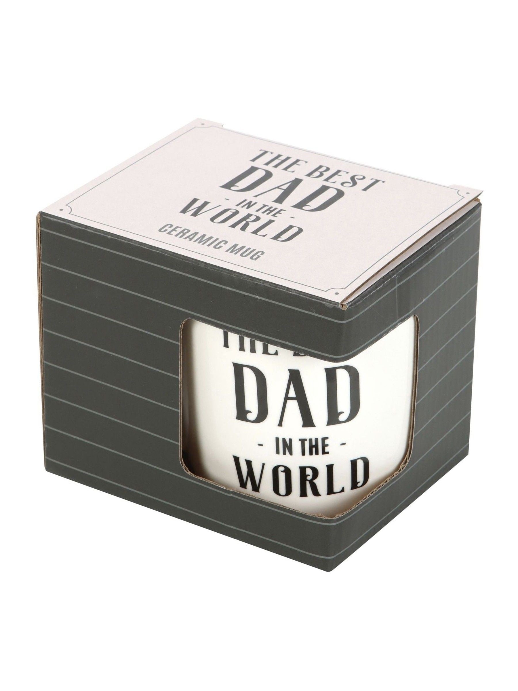 Ceramic Best Dad in the World mug (British brand)