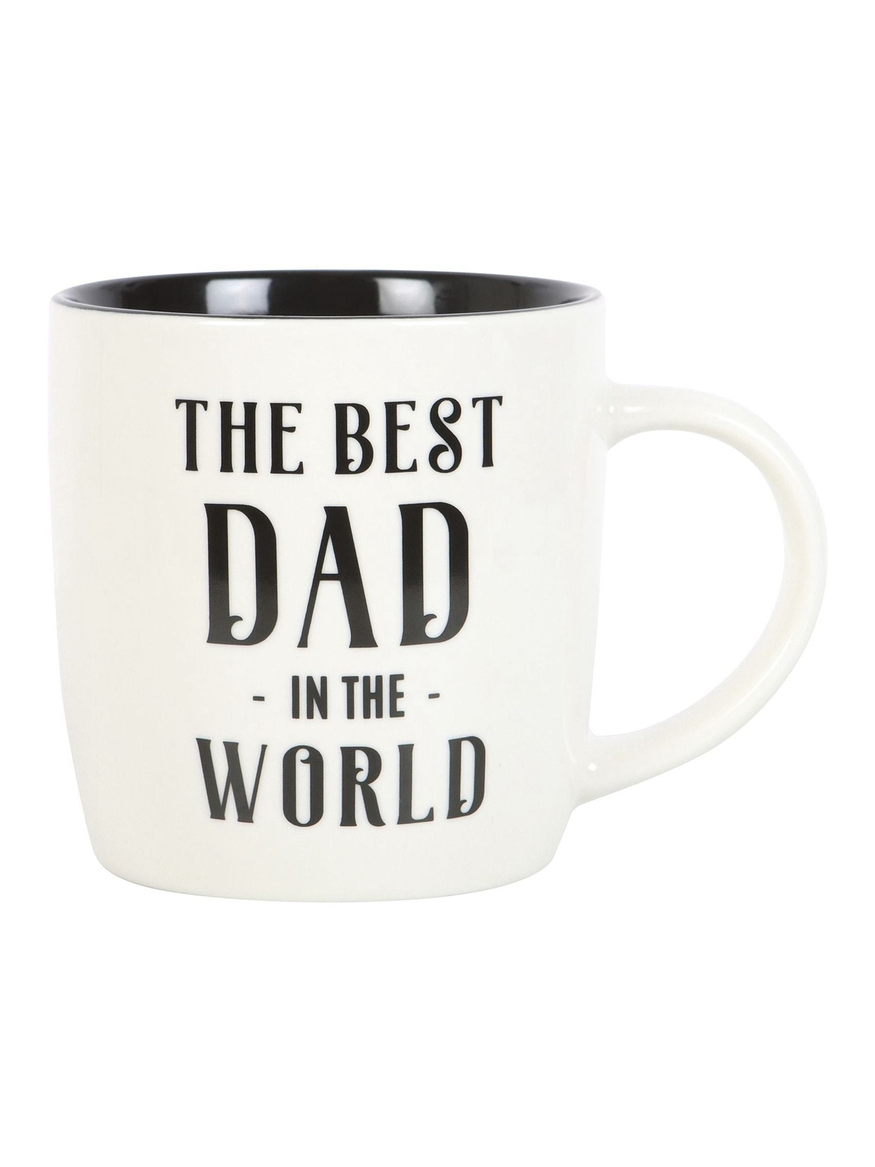 Ceramic Best Dad in the World mug (British brand)