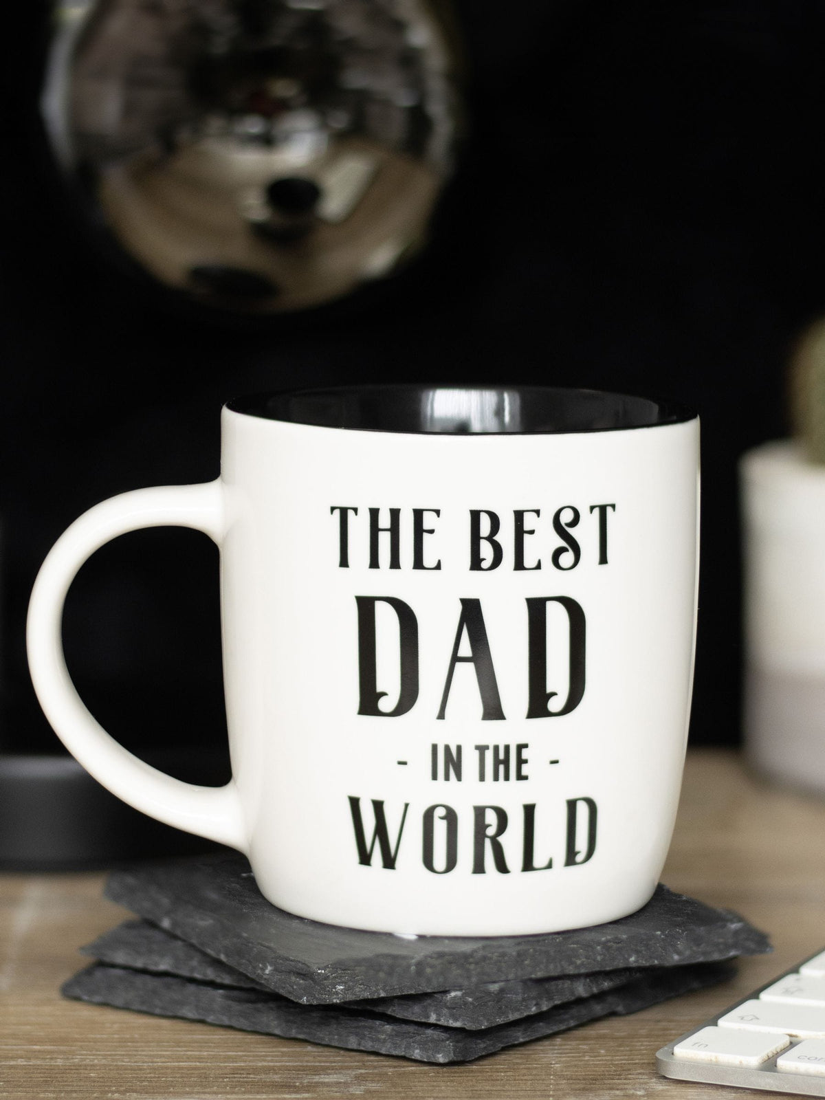 Ceramic Best Dad in the World mug (British brand)