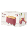 Swan Fuchsia Rose bread bin 16L (British brand)
