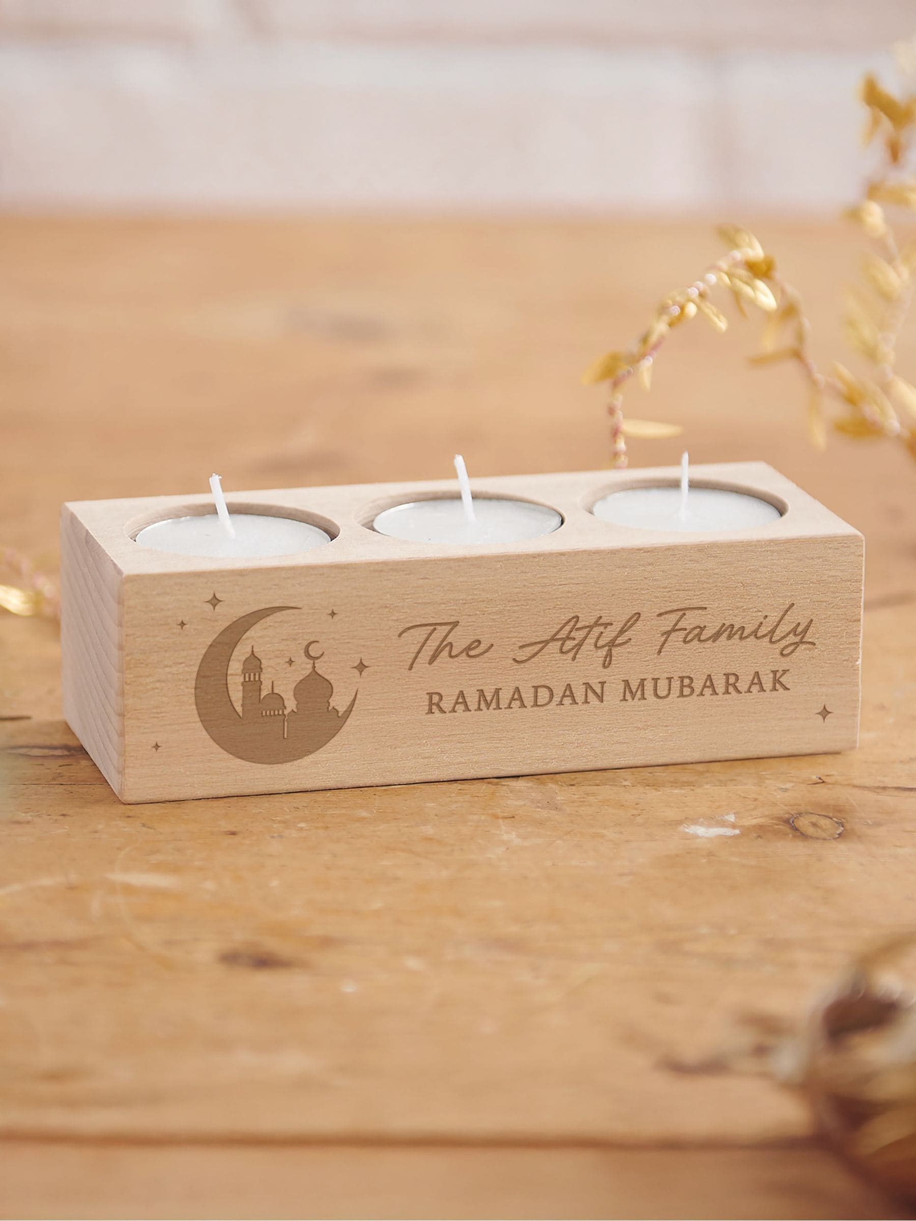 No Ordinary Gift moon silhouette candle holder, imported from the UK