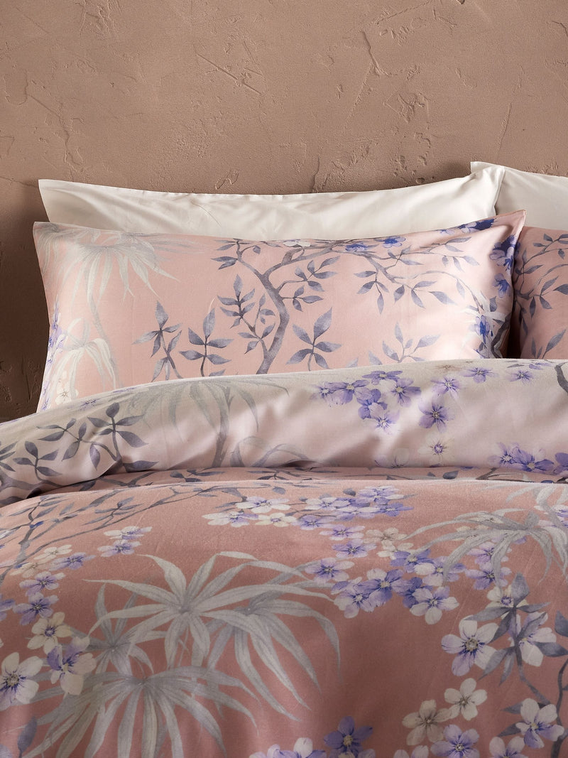 Vantona Blush Mai Blossom quilt cover set (British brand)
