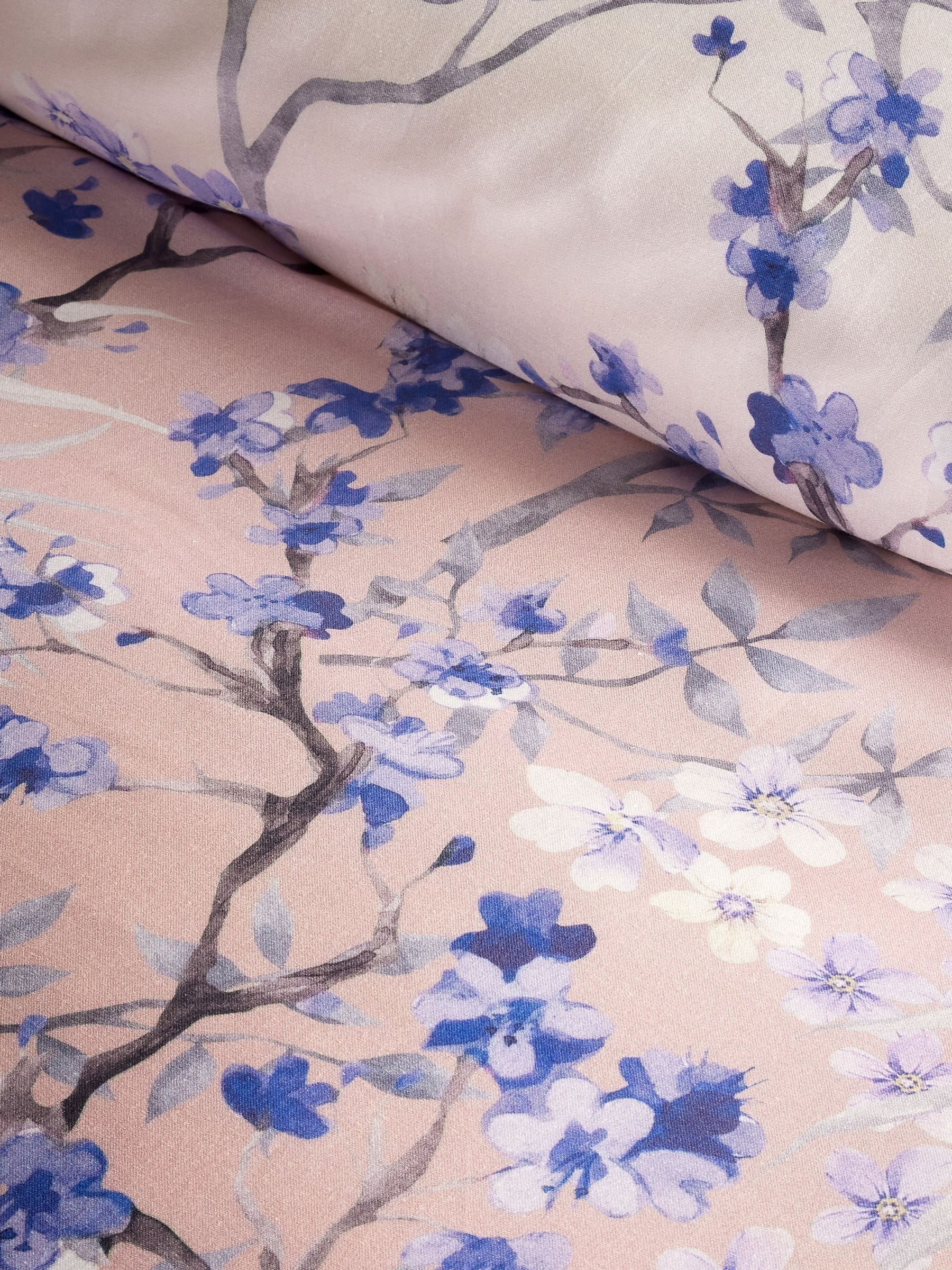 Vantona Blush Mai Blossom quilt cover set (British brand)