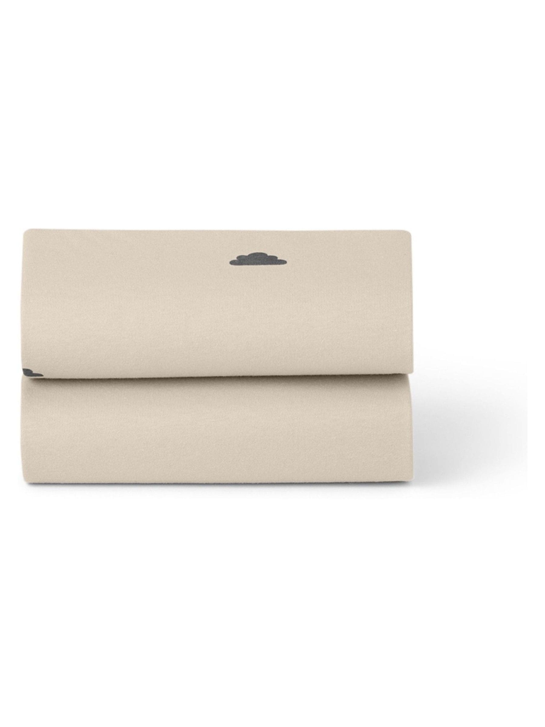 Snuz Sand Cloud crib sheets 2 pack (British brand)