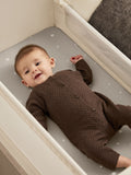 Snuz Grey Star crib sheets 2 pack (British brand)