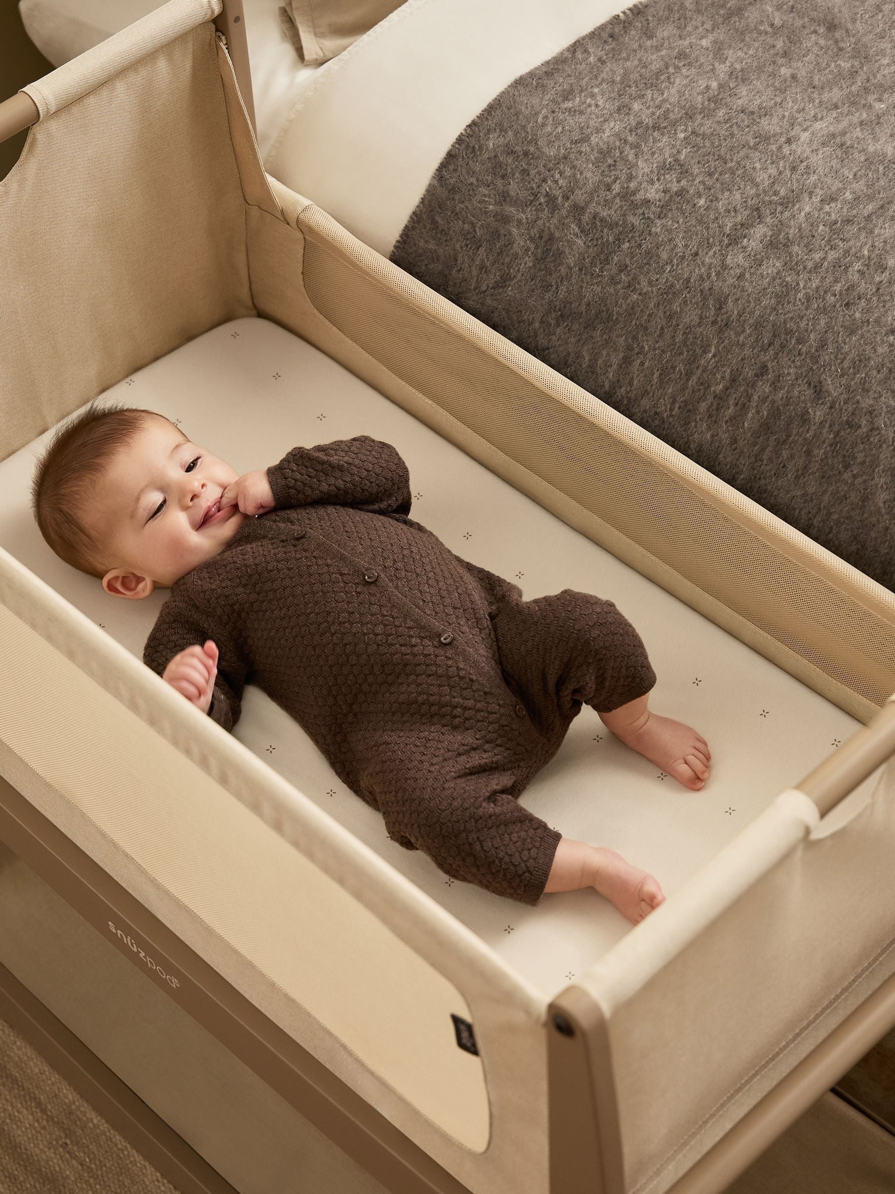 Snüz 2 pack cross crib sheets (British brand)