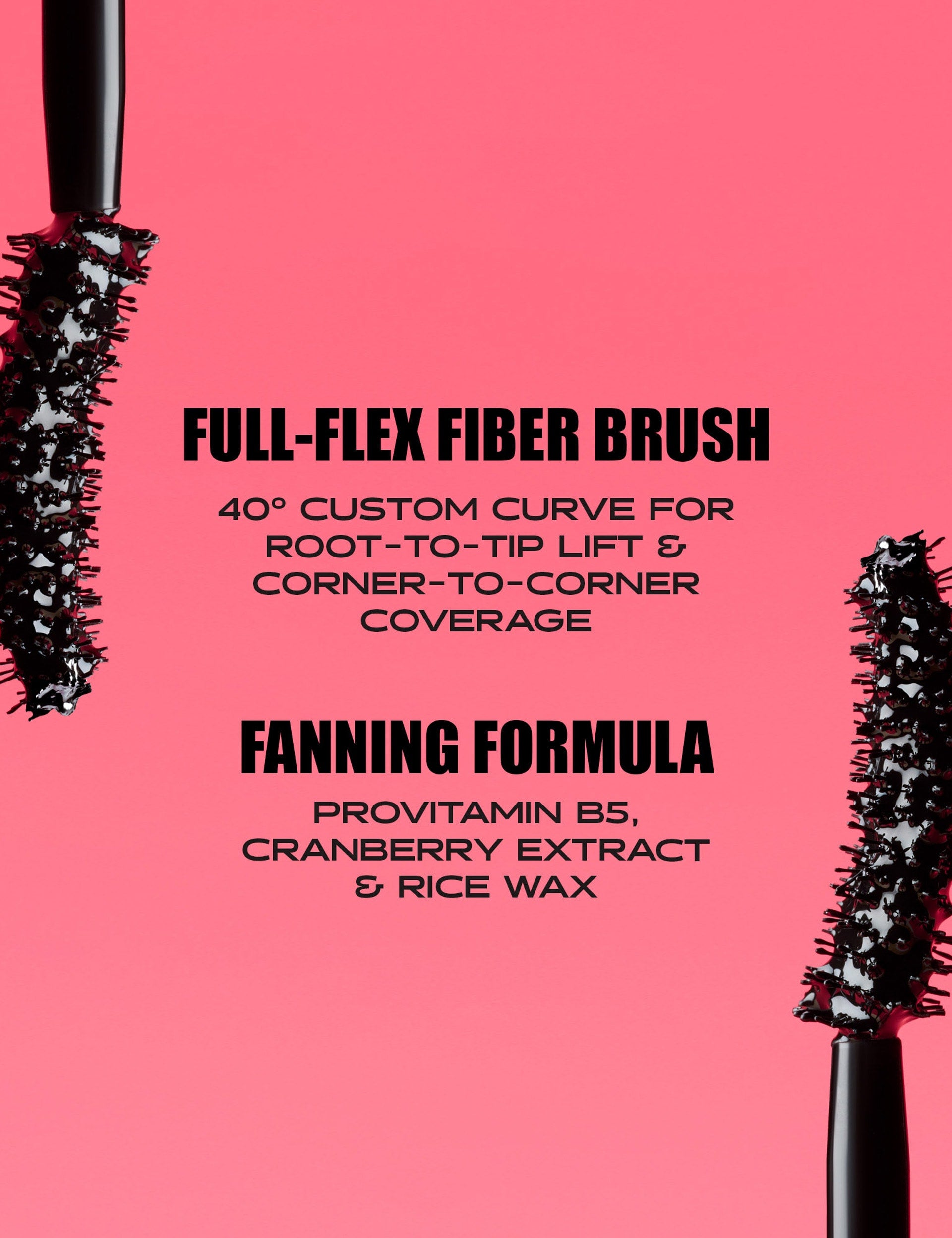 Fan Fest fanning and volumising mascara 8.5g - British product