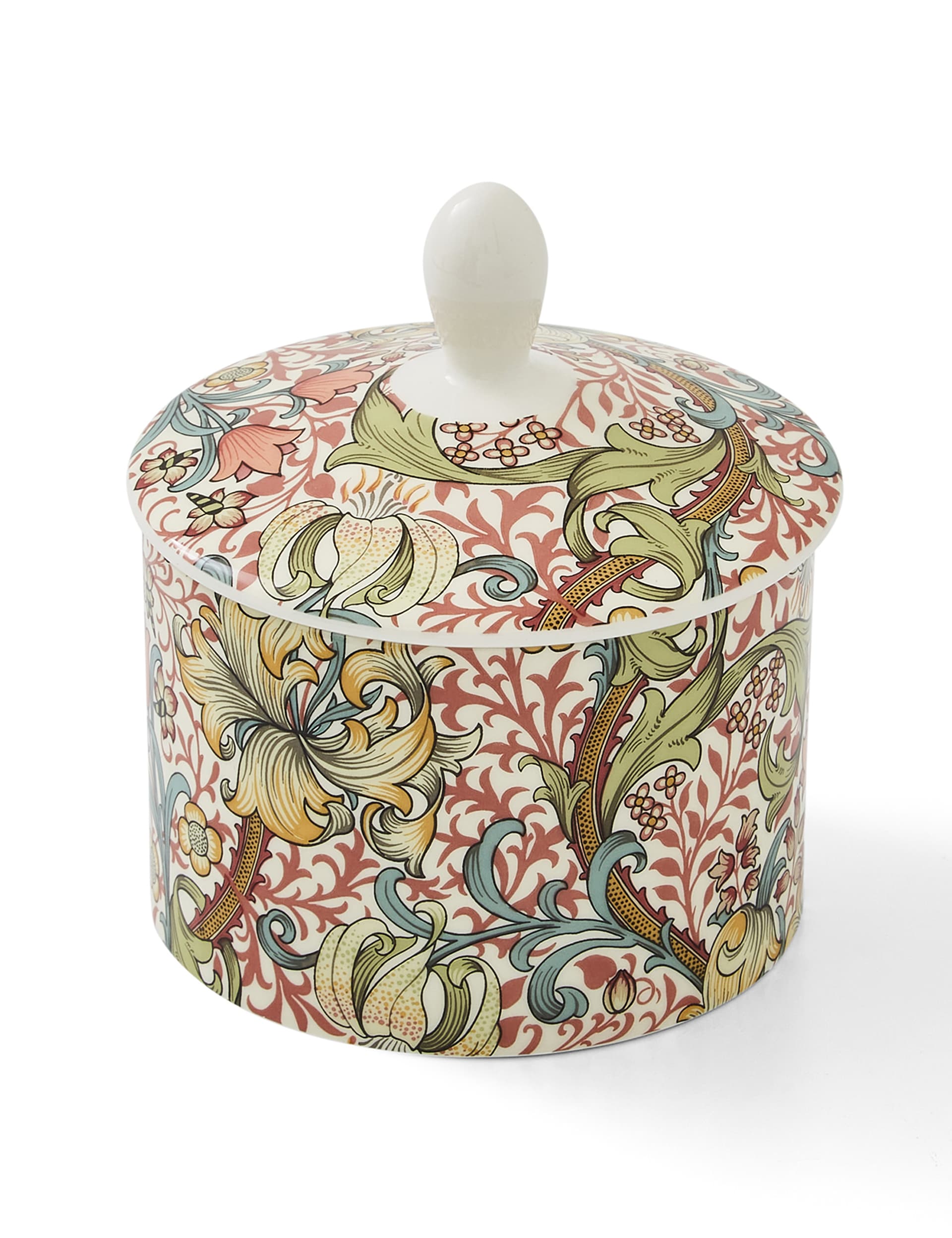 Floral Sugar Bowl