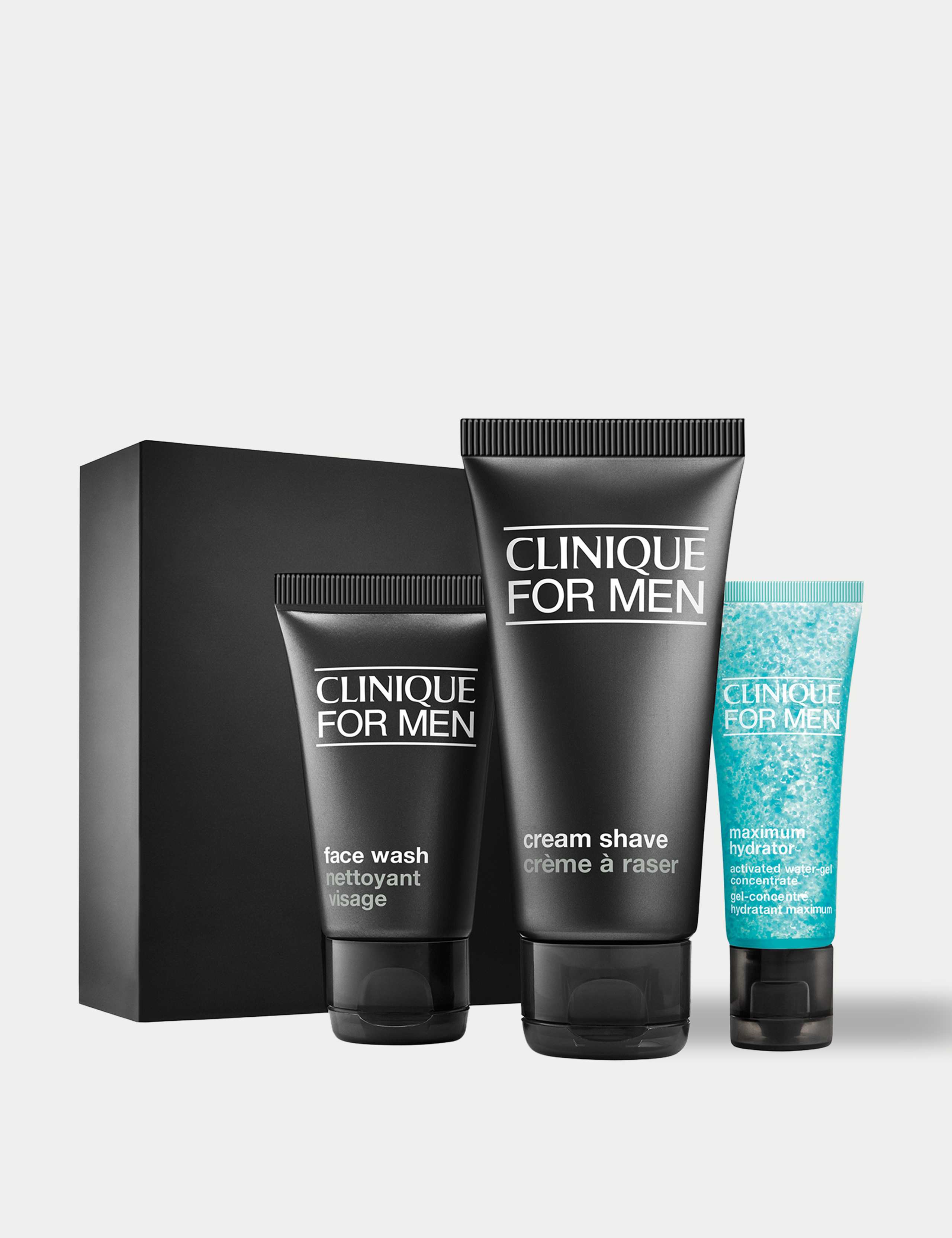 Clinique For Men Starter Kit Daily Intense Hydration travel sizes - British product