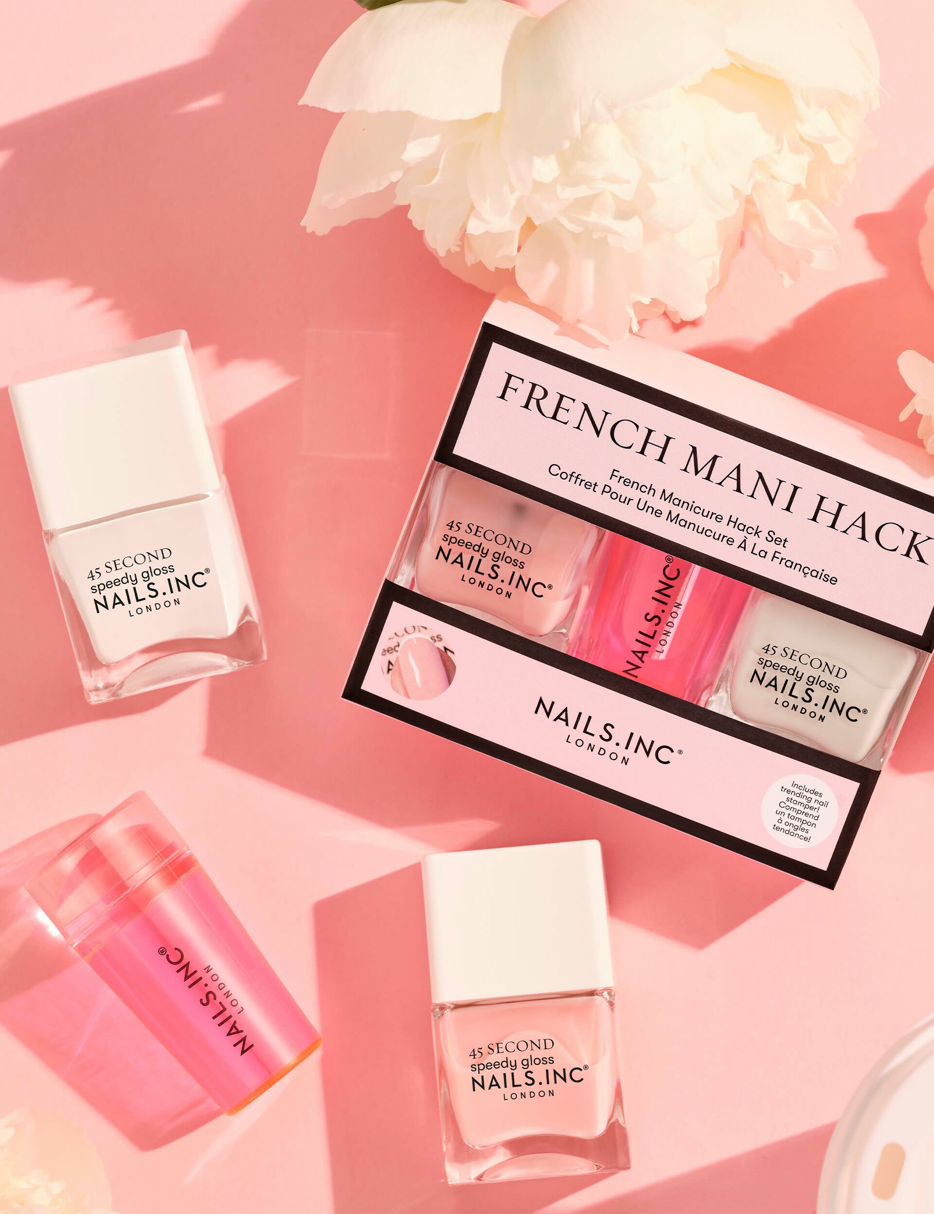 nails.Inc French Mani Hack nail kit 2x14 ml - British product