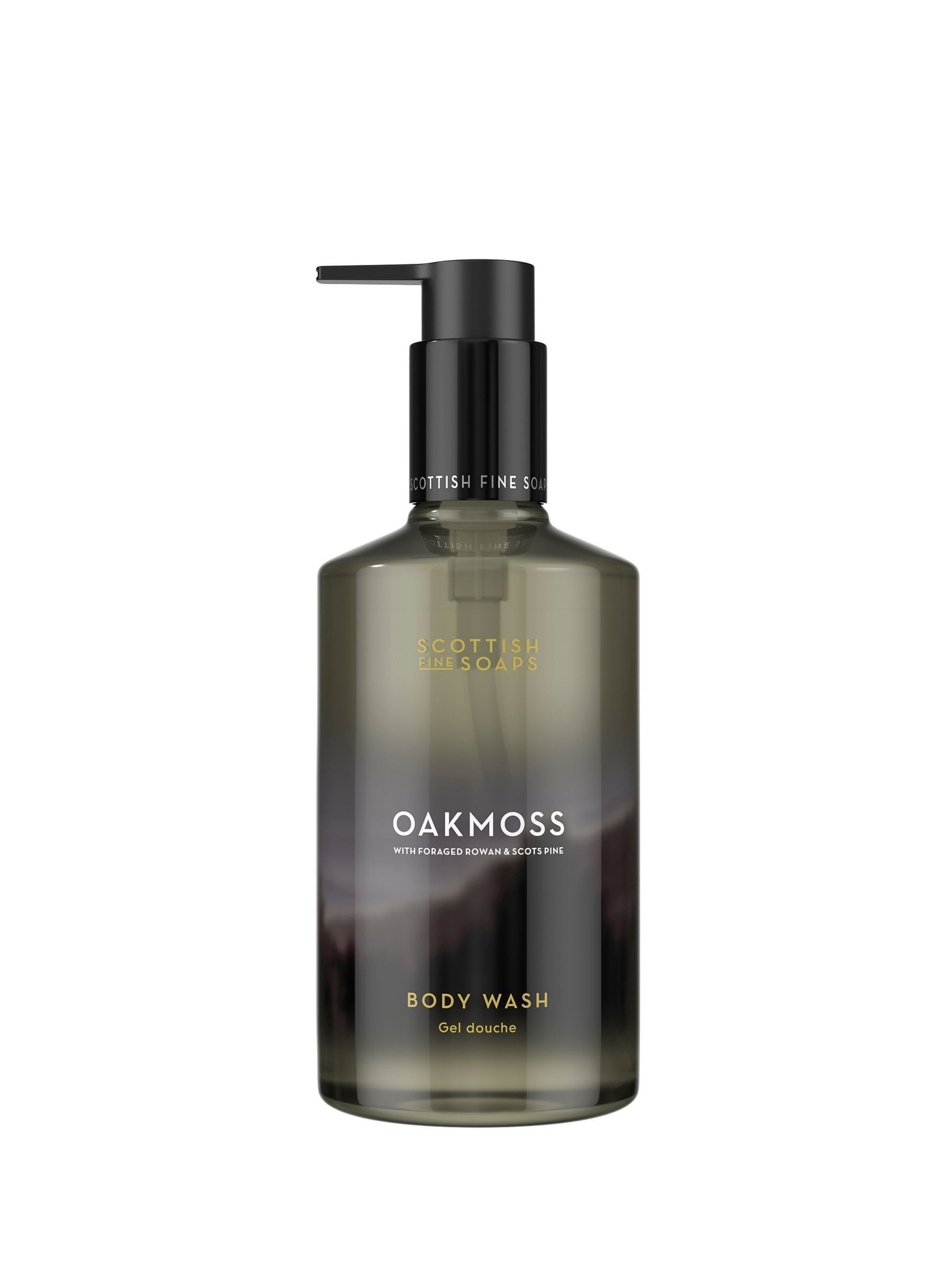 Scottish Fine Soaps Oakmoss body wash 300ml (British brand)