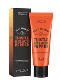 Scottish Fine Soaps Thistle & Black Pepper aftershave balm 75ml (British brand)