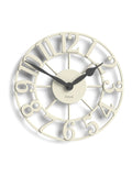 Jones Clocks white lighthouse wall clock 30cm, UK version