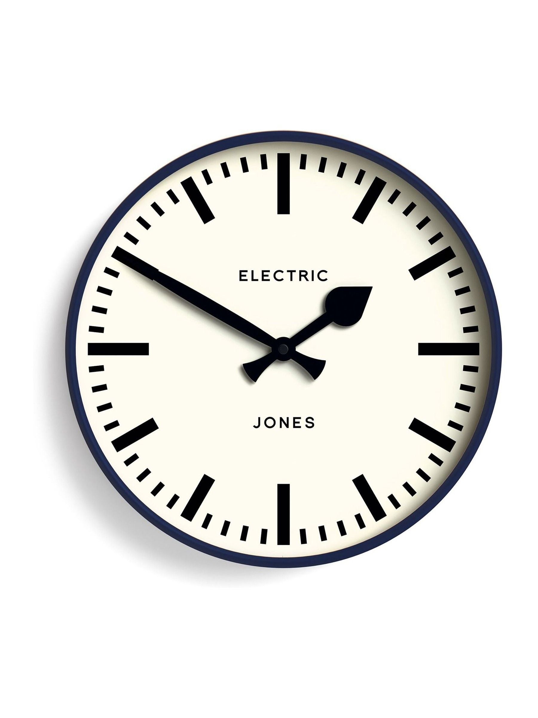 Jones Clocks Midnight Blue Tiger Wall Clock 30cm