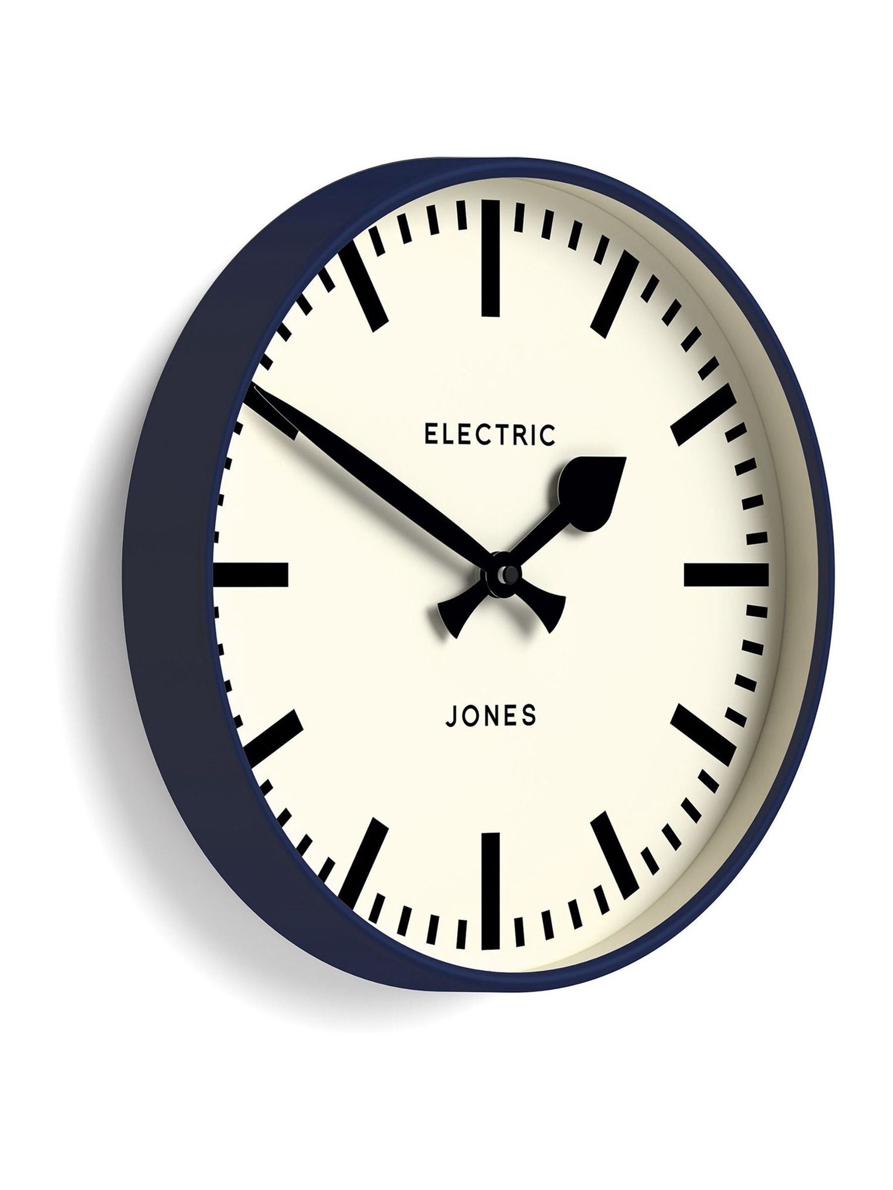 Jones Clocks Midnight Blue Tiger Wall Clock 30cm