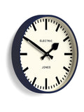 Jones Clocks Midnight Blue Tiger Wall Clock 30cm
