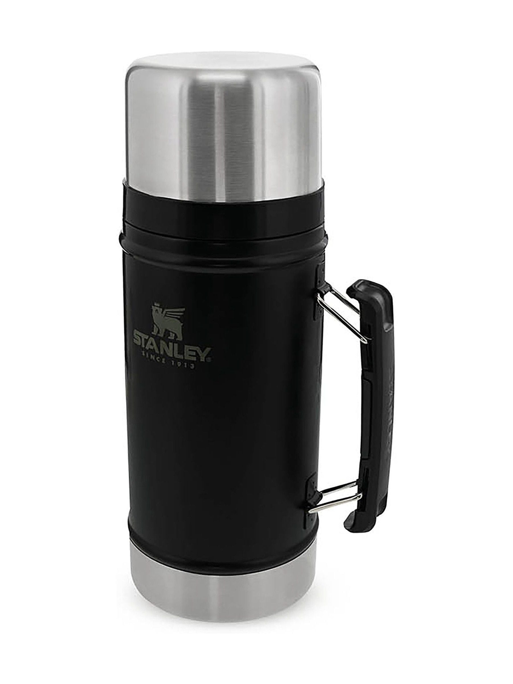 Stanley Matte Black Pebble food jar 0.94L (British brand)