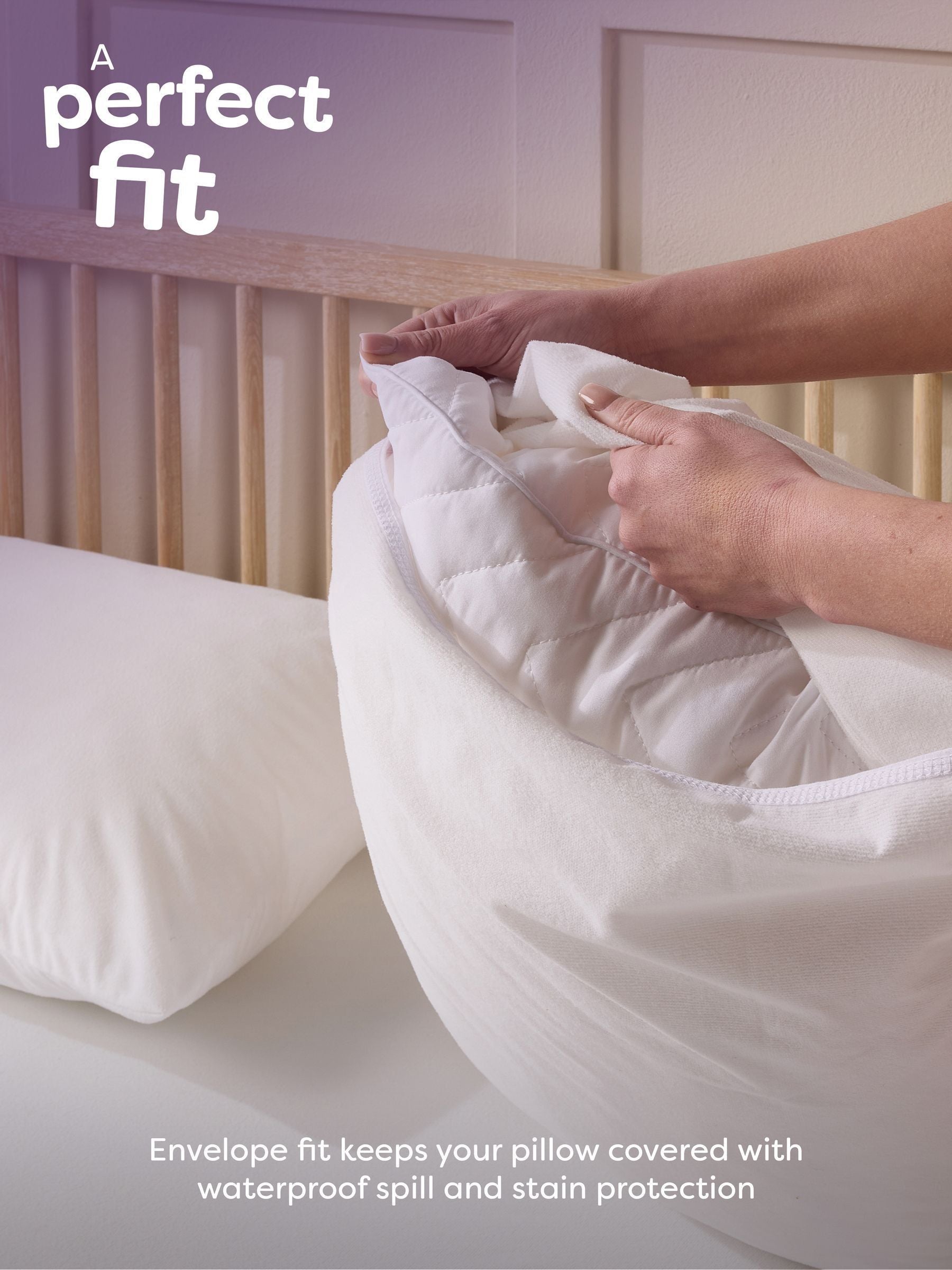 Slumberdown Waterproof Protect pillow protector size 0 (British brand)
