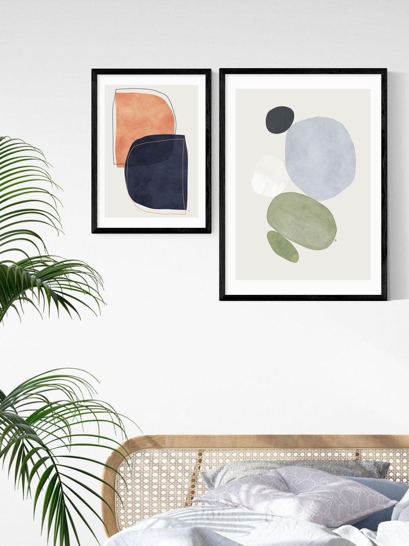 East End Prints Black Balance IX Wall Art Print by Tracie Andrews