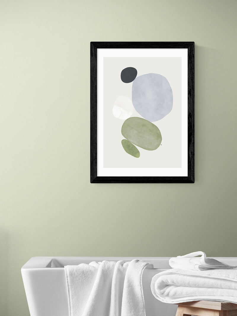 East End Prints Black Balance IX Wall Art Print by Tracie Andrews