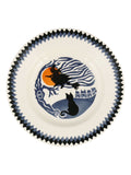 Emma Bridgewater Cream The Wise Witches Halloween 8 1/2 Inch Side Plate