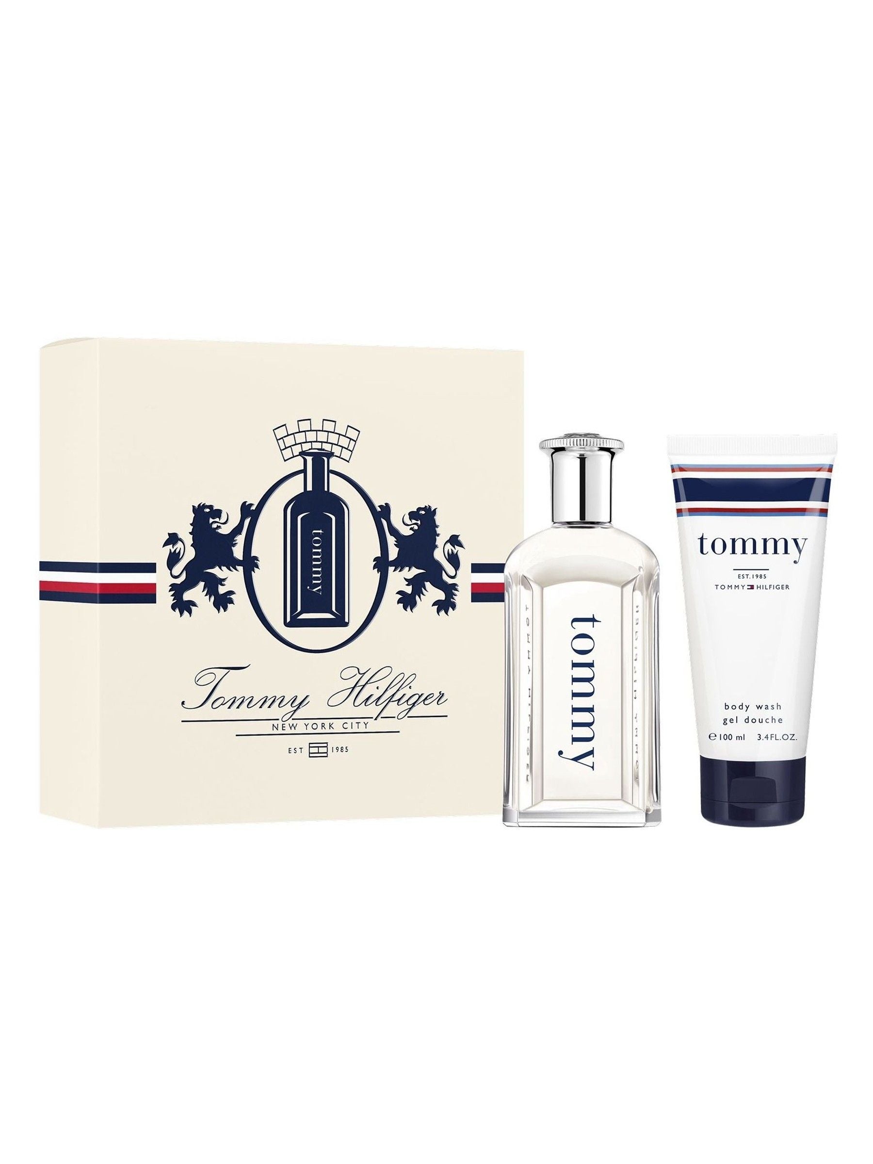 Tommy Hilfiger Eau de Toilette 100ml & Body Wash 100ml Holiday Gift Set