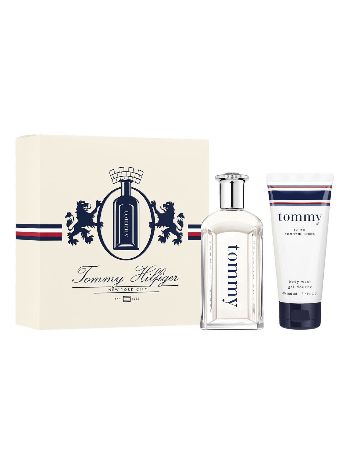 Tommy Hilfiger Eau de Toilette 100ml & Body Wash 100ml Holiday Gift Set