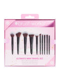 Brush Works Travel Brush Set 10-piece - British product