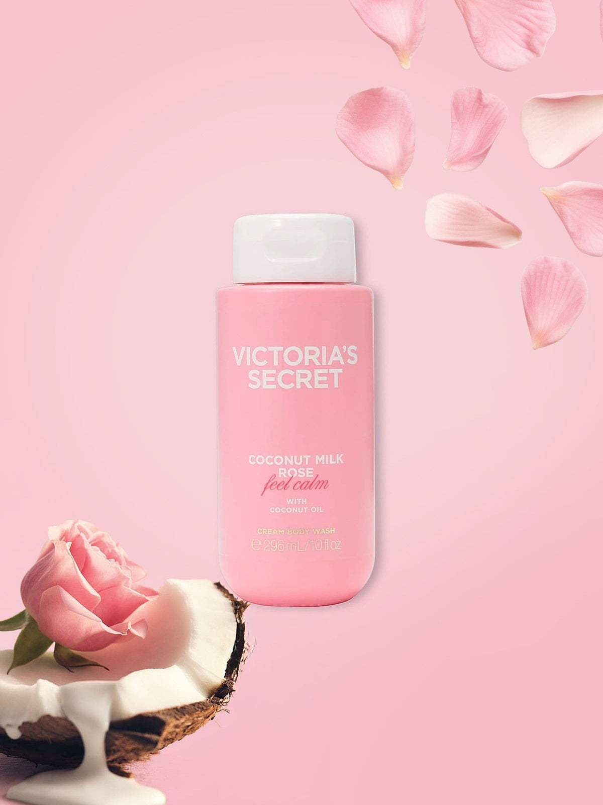 Victoria's Secret Coconut Milk Rose body wash 296ml (British brand)
