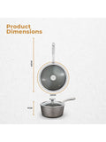Tower Graphite Cerastone Pro 22cm saucepan (British brand)